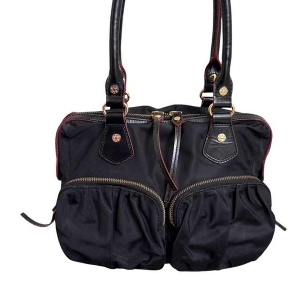 MZ Wallace small nylon and leather bag